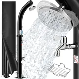 Solardusche Bow Schwarz 20L inkl Abdeckung