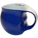 Colani Kaffeebecher, Porzellan, blau, 11 x 9,5 x 9 cm