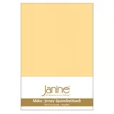 JANINE 5007 Mako-Feinjersey 140 x 200 - 160 x 200 cm vanille