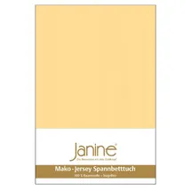 JANINE 5007 Mako-Feinjersey 140 x 200 - 160 x 200 cm vanille
