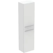 Ideal Standard i.life A Hochschrank 40 x 30 x 160 cm Weiß Glas/Holz/Spanplatte