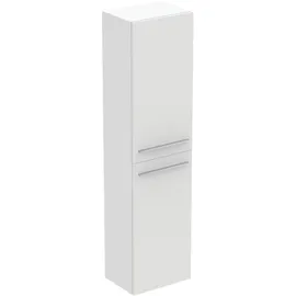 Ideal Standard i.life A Hochschrank 40 x 30 x 160 cm Weiß Glas/Holz/Spanplatte