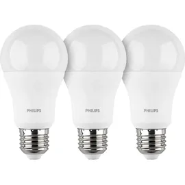 Philips LED-Birne 13W E27 2700 K warmweiß 3 St.
