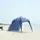 pro.tec Pavillon Barendrecht 2,5 x 2,5 m Blau