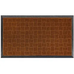 WOHNWOHL® Fußmatte Außenbereich • Witterungsbeständig • Rutschfeste Türmatte • Schmutzfängermatte •  Außen + Innen • wetterfeste Türmatte • Schmutzfangmatte • Fussmatte für den Eingangsbereich • Outdoor Türmatte