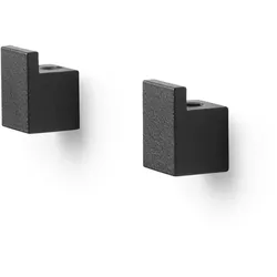 Audo - Kubus Wall Wandhalterung, schwarz