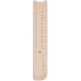 Prym 610743 Sockenlineal, natur, 60 x 350