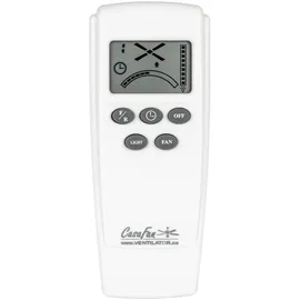 CasaFan Aeroplan Eco BN-NB 132 cm Deckenventilator chrom/nussbaum inkl. Fernbedienung