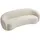 vente-unique Sofa 3-Sitzer - Bouclé-Stoff - Beige - BOVANA von Pascal Morabito