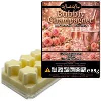 WonderWax Duftwachs WonderWax® Duftwachs 6 Sterne, (Bubbly Champagne), Duftrichtung: Bubbly Champagne
