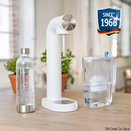 Brita SodaONE white + PET-Flasche + Zylinder