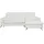 vente-unique Relaxsofa Ecksofa Leder - Ecke Rechts - Elfenbein - LISMORE