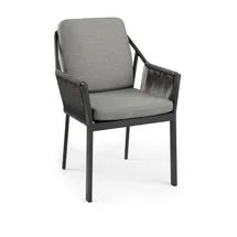 TIERRA Outdoor Gartensessel Liv 61 x 81 x 58 cm grau