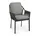 TIERRA Outdoor Gartensessel Liv 61 x 81 x 58 cm grau