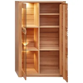 Stella Trading Vitrine 85 x 137 x 40 cm Braun