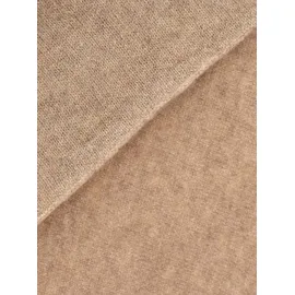 Zwillingsherz Kaschmir-Loopschal in beige