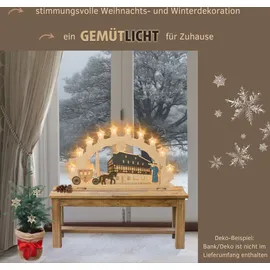 Weigla Schwibbogen/Lichterbogen"Zwönitz" 15 flammig Erzgebirge garantiert,