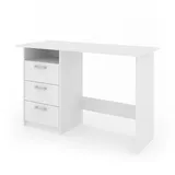 Vicco Schreibtisch Meiko, Weiß 120 x 50 cm,