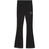 Puma Class High Waist Flared Leggings Schwarz L