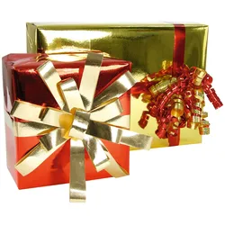 Clairefontaine 50x Geschenkpapier 80g mit Metallic-Effekt auf 1 Seite, Display mit 50 Rollen 2x0,70m - Sortierung 354199C