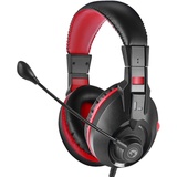 Marvo H8321S Stereo Sound Gaming Headset Kabelgebunden Kopfband Schwarz, Rot