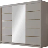 Mirjan24 Schiebetürenschrank Amber VI 250 x 215 x 58 cm Beige