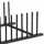 Koopmann International Abtropfgestell 34,5 x 12 cm Schwarz