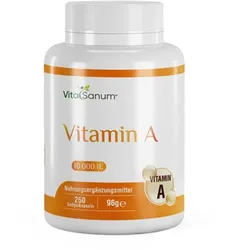 VitaSanum® - Vitamin A 10 000 E 250 Softgelkapseln 250 St