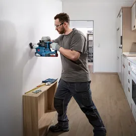 Bosch GBH 18V-22 Professional inkl. 2 x 4,0 Ah + L-Boxx + Absaugeinheit