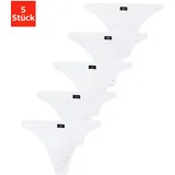 H.I.S. String weiß XS 5er Pack