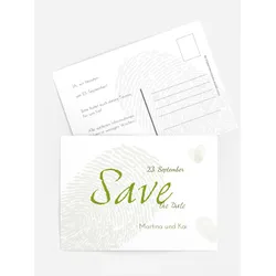 Save-the-Date Karten selbst gestalten mit Spruch und Fotos im Onlinedesigner bei Meine-Kartenmanufaktur.de