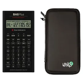 Texas Instruments TI-BA II Plus Professional Schwarz