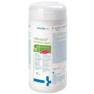 Schülke Mikrozid Sensitive Wipes Jumbo Dose mit 200