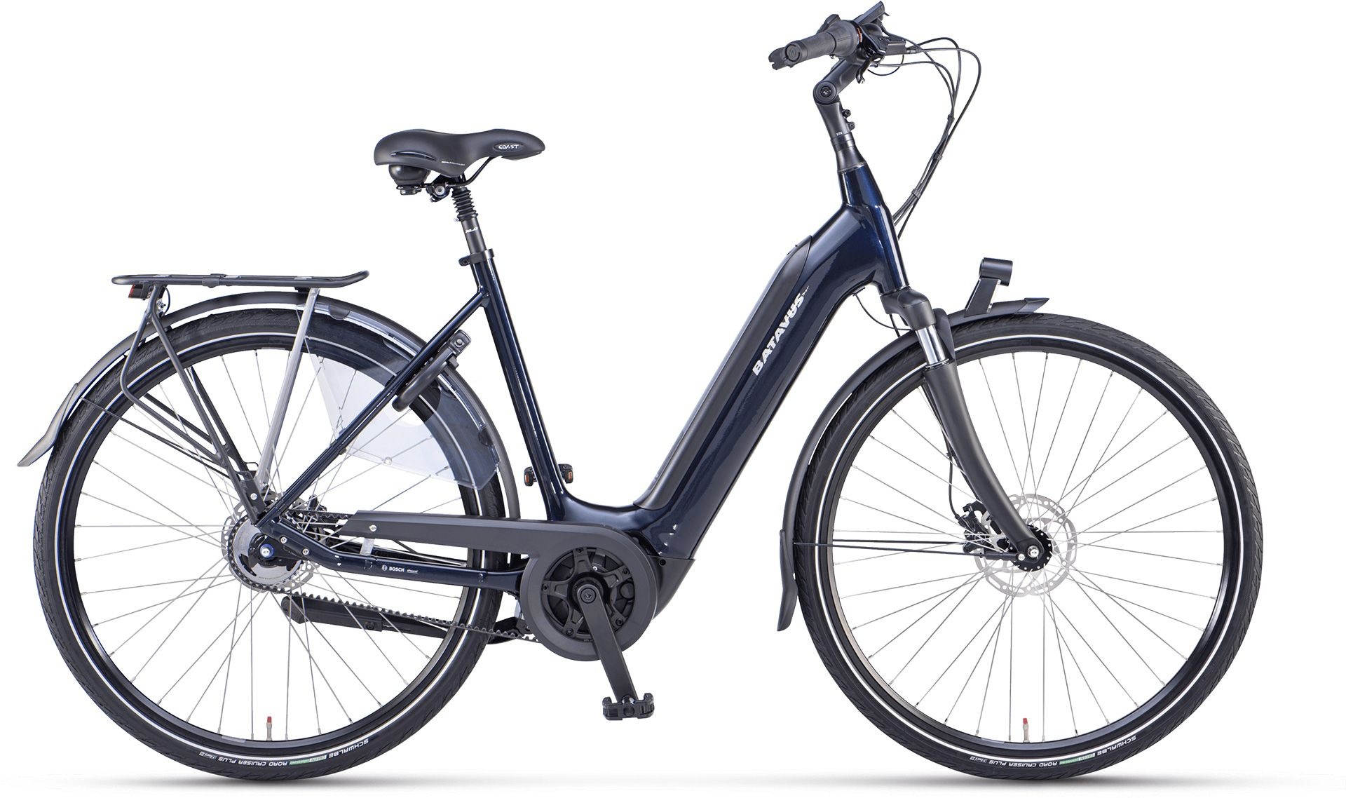 Batavus Finez E-go® Power Exclusive Plus 625Wh Bosch Elektro Comfort City Bike Imperial Blue | 28" Wave 53cm