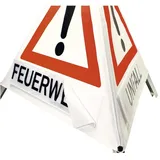 Dönges Klett-Faltsignal, 900 mm, retroreflektierend, ohne Klettschild