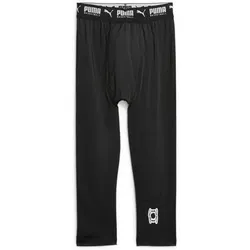 PUMA Herren Caprihose Hoops Team 3/4 Tight Basel, PUMA Black, S