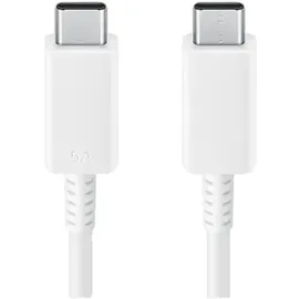 Samsung USB-C zu USB-C Kabel EP-DX510 (5A) 1,8m Weiß