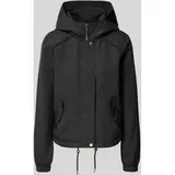 Vero Moda Boxy Fit Parka mit Kapuze Modell 'ZOA', Black, L