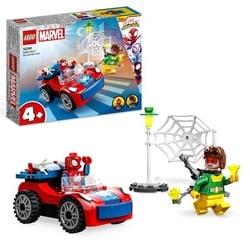 LEGO Marvel 10789 Spider-Mans Auto und Doc Ock Spidey Set, 4+ Spielzeug