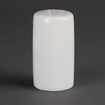 Olympia Whiteware Pfefferstreuer 8 cm Weiß unbefüllt