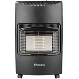 Vulkana Infrarot-Gasofen, 50mbar, Piezozündung, schwarz