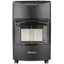 Vulkana Infrarot-Gasofen, 50mbar, Piezozündung, schwarz