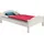 Idimex Massivholzbett 100 x 200 cm Weiß