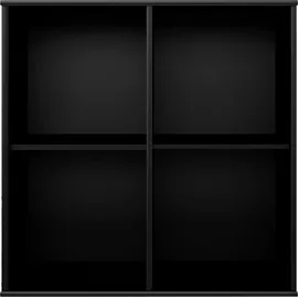 Hammel Furniture Mistral Kubus 025 Bücherregal 69 x 27 x 69 cm Schwarz