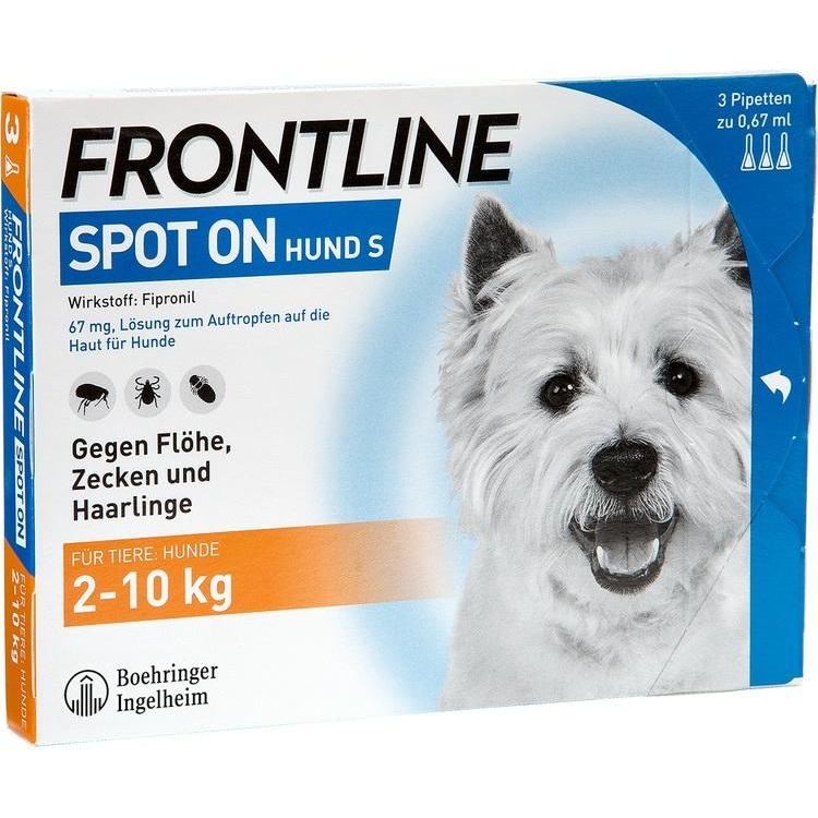 frontline spot on hund s