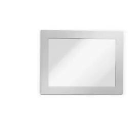 Durable DURAFRAME MAGNETIC - Dokumentenhalterung - für A6 - magnetisch - Silber
