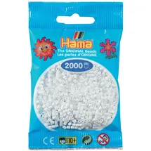 Hama Bügelperlen Mini 2000 Stück hellgelb