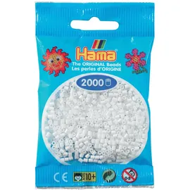 Hama Bügelperlen Mini 2000 Stück hellgelb