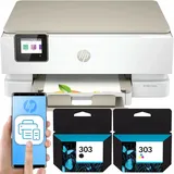 Hp Envy Inspire 7220E Tintenstrahldrucker – Multifunktionsgerät, Wlan, Duplex - Weiß