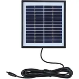 2w 12v Polykristallines Solarpanel Mit Rahmen Für Camping Und Wandern